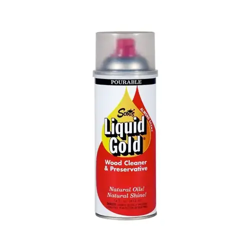 SCOTTS LIQ GLD 10018-P14 Original Scent Wood Cleaner & Preservative, 14-oz.