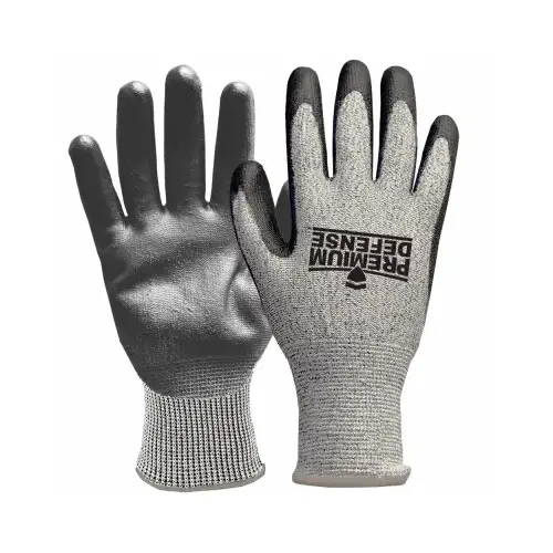 Cut-Resistant Work Gloves, Gray, Men's XL