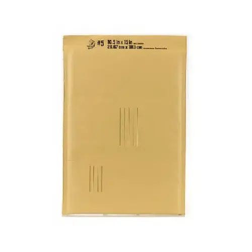 Shurtech Brands 394507 Bubble-Padded Envelopes, 10.5 x 15-In.