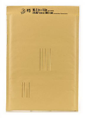 Shurtech Brands 394507 Bubble-Padded Envelopes, 10.5 x 15-In.