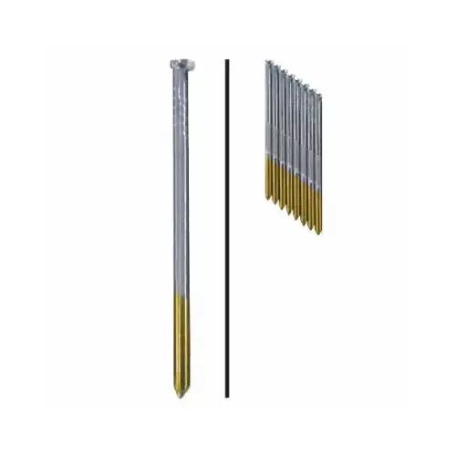 Collated Finish Nails, Angled, 15 Gauge, Galvanized, 2.5-In., 4,000-Ct.