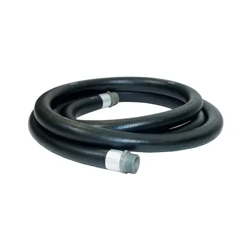 Farm Fuel Transfer Hose Assembly With Static Wire, .75-In. x 10-Ft.