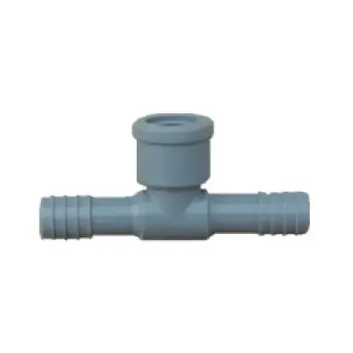 Pipe Fitting, Poly FPT Insert Tee, 3/4-In.