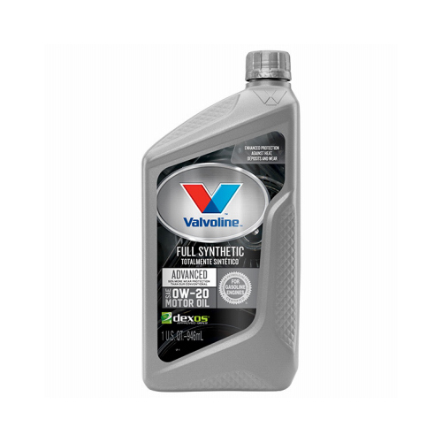 Valvoline VV916 Advanced Full Synthetic Motor Oil, 0W-20, 1 qt Bottle