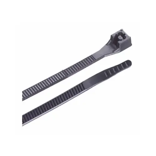 Xtreme Temperature Cable Tie, Black, 11-In pack of 20