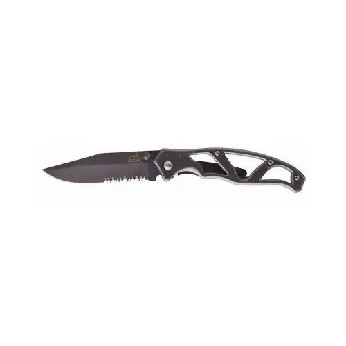 Paraframe I Folding Knife, Serrated, Titanium Nitride