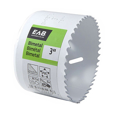 EAB Tool Company Inc 1054792 Industrial Hole Saw, M3 BiMetal, 3-In.