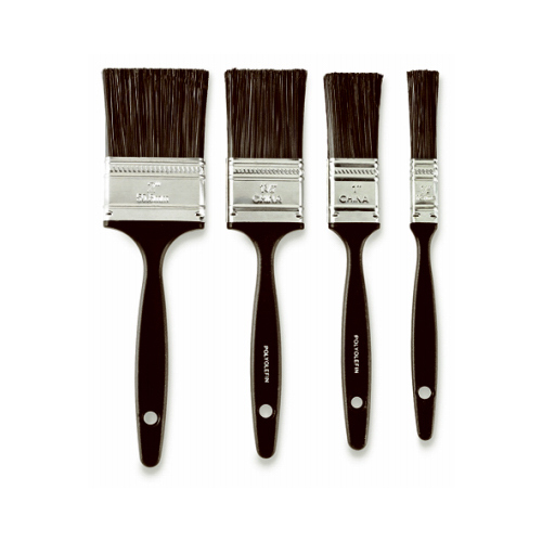 TRUE VALUE APPLICATORS 50062 4-Pc. Varnish/Utility Brushes