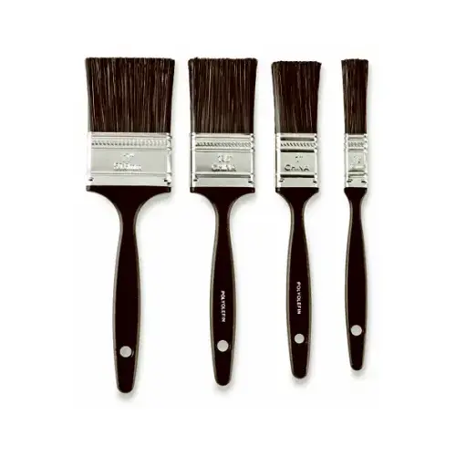 4-Pc. Varnish/Utility Brushes