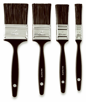 TRUE VALUE APPLICATORS 50062 4-Pc. Varnish/Utility Brushes