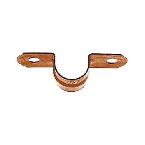 Copper Tube Strap, Double Hole, 3/8-In - pack of 5