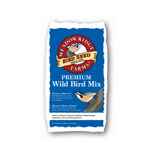 JRK SEED & TURF SUPPLY B201440 Premium Wild Bird Food Mix, 40-Lb.
