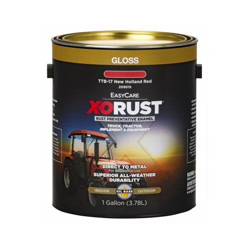 Rust Preventative Paint & Primer, Direct to Metal, Truck, Tractor, Implement & Equipment, New Holland Red, 1-Gallon