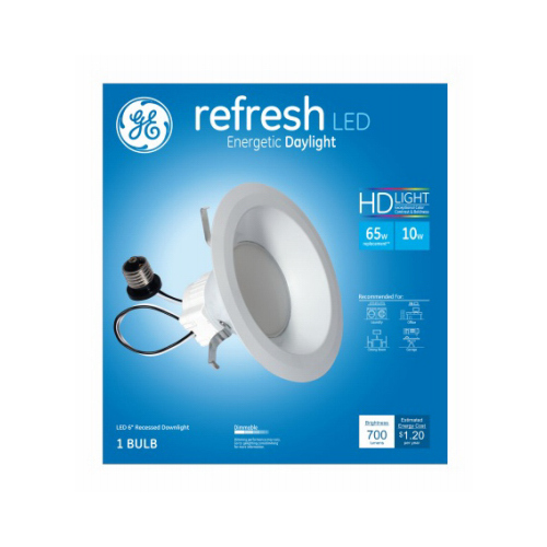 Refresh HD LED Light Bulb, Daylight, 700 Lumens, 10-Watts