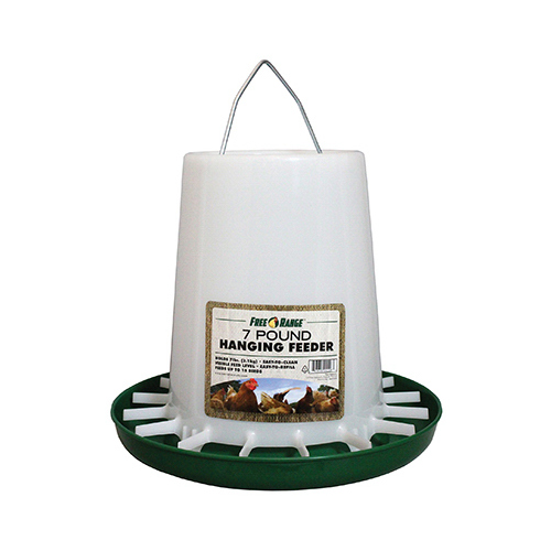 MANNA PRO PRODUCTS LLC 1000297 Hanging Poultry Feeder, 7-Lb. Capacity