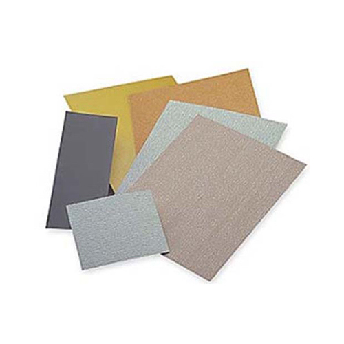 Multi-Stand Sheet, 3-2/3 in W, 9 in L, 60, 100, 150 Grit, Coarse/Fine/Medium, Aluminum Oxide Abrasive Brown - pack of 6