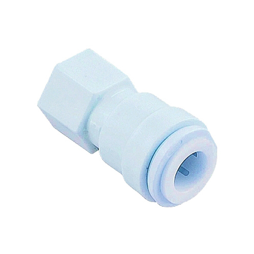 Pipe Adapter, 1/4 in, Tube x FIP, Plastic, 150 psi Pressure