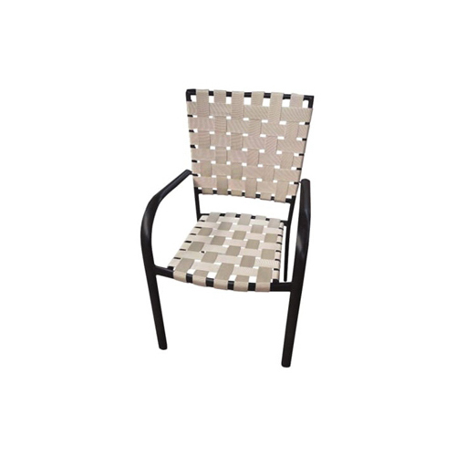 Woven Web Chair, Tan