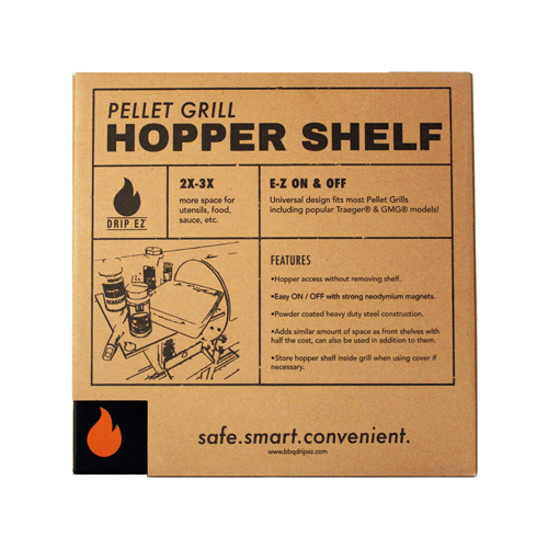 DRIP EZ HS-10 Pellet Grill Hopper Shelf