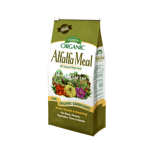 Organic Alfalfa Meal Plant Fertilizer, 2-0-2, 3-Lbs.