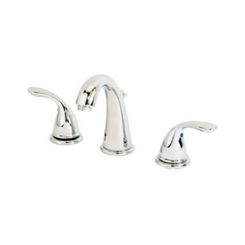 Lavatory Faucet With Pop-Up, 2 Lever Handle, Chrome