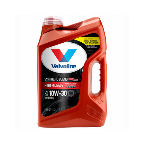 Valvoline 881161 Synthetic Blend Motor Oil, 10W-30, 5 qt Jug