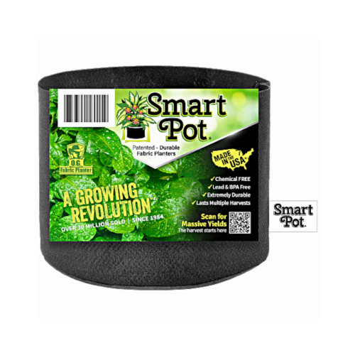 Multi-Purpose Container Grower, Black Fabric, 2-Gallons