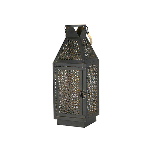 EXHART ENVIRONMENTAL SYSTEMS 91286 LED Filigree Lantern, Battery-Powered, 16-In.