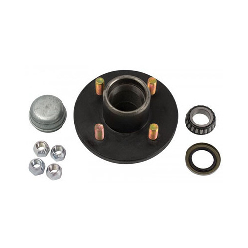 5-Bolt Trailer Axle Hub Kit, 1,250-Lb. Capacity For BT16 Spindle