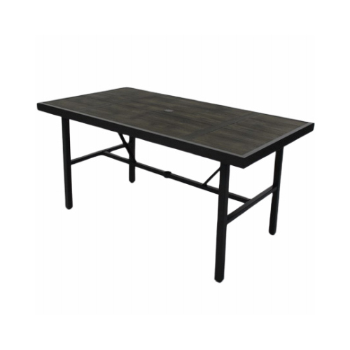 Four Seasons Courtyard BLT01829H60 Nantucket Patio Dining Table, Steel, 40 x 72-In.