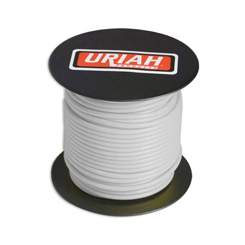 URIAH PRODUCTS UA521620 Automotive Wire, Insulation, White, 16 AWG, 100-Ft. Spool