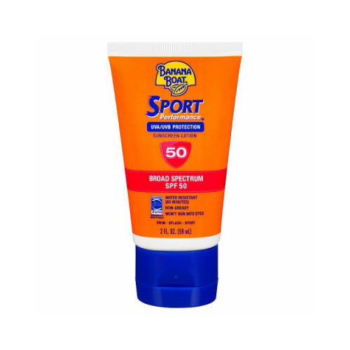 Sport Performance Sunblock Lotion, SpF50+, 2-oz. Trial & Travel Size