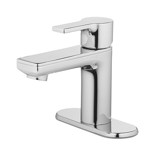 Lavatory Faucet, With Pop-Up, Single Handle, Chrome