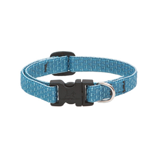 LUPINE INC 36334 Eco Dog Collar, Adjustable, Tropical Sea, 1/2 x 8 to 12-In.