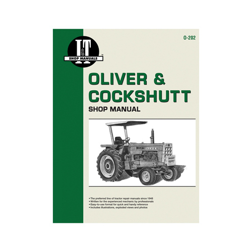 IT Shop Manuals O-202 Tractor Manual For Oliver