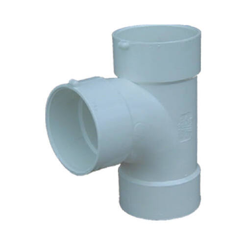 TIGRE USA INC 36-723 PVC Pipe Sanitary Tee & Sewer Drain, 6-In.
