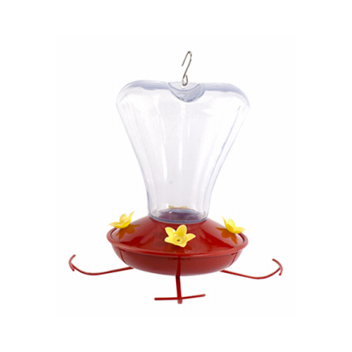 Hummingbird Feeder, Trumpet Flower, Plastic