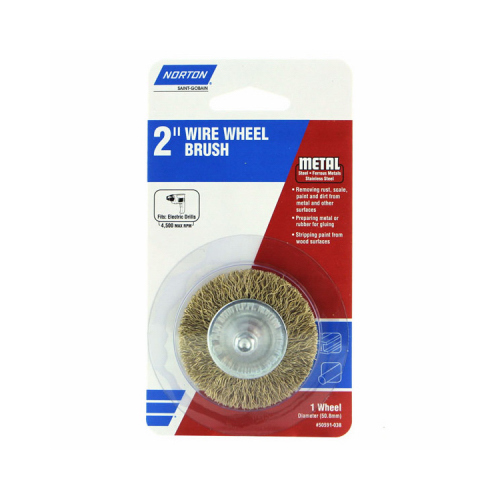 Coarse Wire Wheel, 2-In.