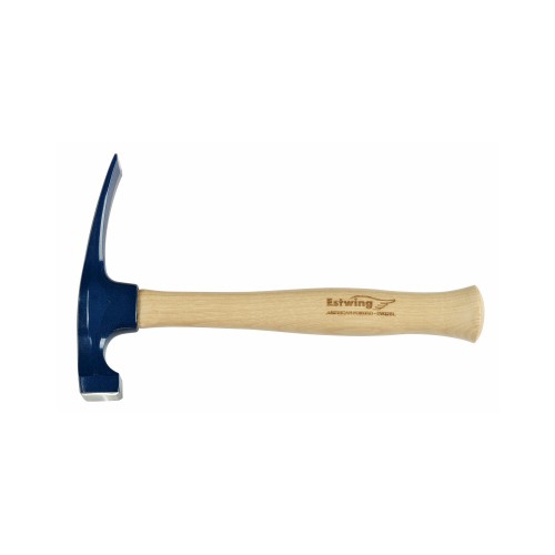 Bricklayer Hammer, Hickory Handle, 21-oz.