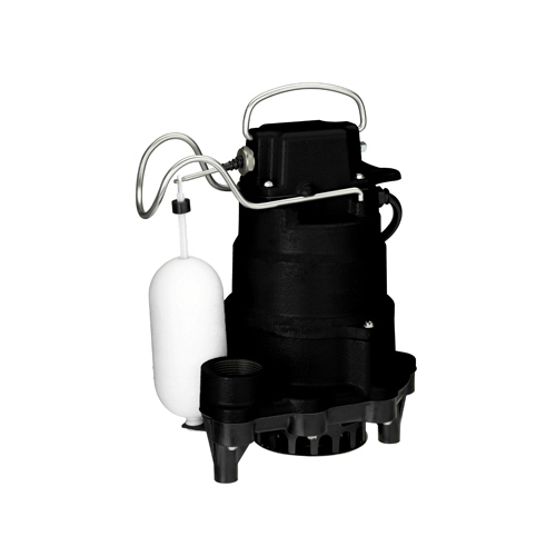 Pentair Water Pool & Spa Inc 235820 Sump Pump, Cast Iron, 2-Pole Float Switch, 1/2-HP