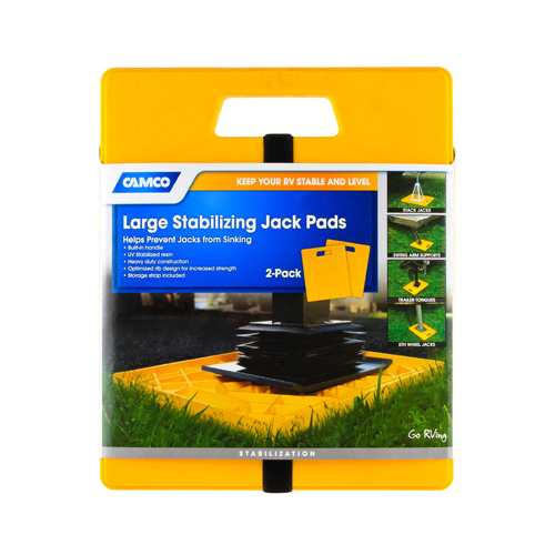 CAMCO MANUFACTURING 44541 Stabilizer Jack Pad, 14 x 11.7-In