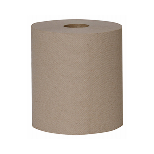 Paper Towel Roll, Natural, 7.87-In. x 350-Ft  pack of 12