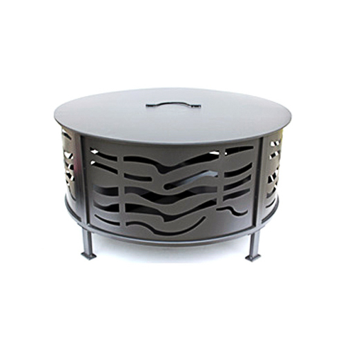 BOND MFG COMPANY 51197 Fire Pit, Wood-Burning, Steel, 30-In.