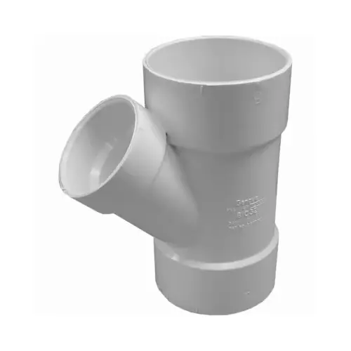 Schedule 30 PVC DWV Reducing Wye, 3 x 2-In.