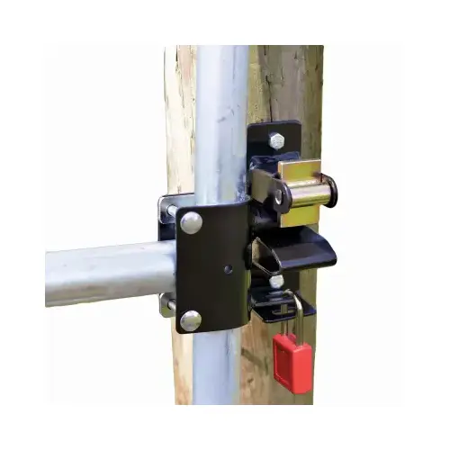 POWERFIELDS P-GL1W One-Way Livestock Gate Latch, Fits Tube Gates