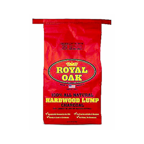 ROYAL OAK SALES 195-275-021 Lump Charcoal, Natural Hardwood, 15.4-Lb.