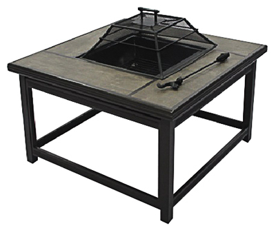 Four Seasons Courtyard ARE16800H60 St. Augustine Wood Burning Firepit, 40-In. Square