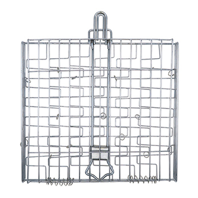 Mr Bar-B-Q 00406TVN Grilling Basket, Flexible Chrome, 11 x 10-In.