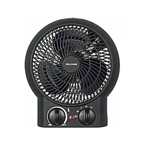Pelonis HF-1003 Fan-Forced Heater, Cool-Touch, 600/900/1500-Watt