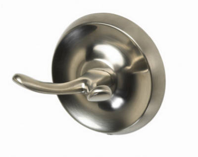 HOMEWERKS WORLDWIDE LLC-IMPORT 231174 Rounded Robe Hook, Brushed Nickel